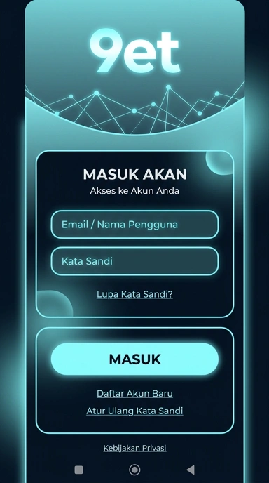 Masuk Akun 9et dengan Mudah dan Cepat
