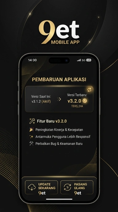 Riwayat Versi 9et untuk Pengguna Android